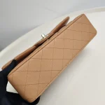 Chanel, Classic Double Flap Bag, 10", Brown, New - Image 12