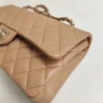 Chanel, Classic Double Flap Bag, 10", Brown, New - Image 15