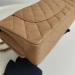 Chanel, Classic Double Flap Bag, 10", Brown, New - Image 19