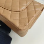 Chanel, Classic Double Flap Bag, 10", Brown, New - Image 20