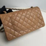 Chanel, Classic Double Flap Bag, 10", Brown, New - Image 22