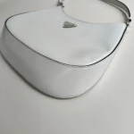 Prada, Cleo Brushed, , White, Very Very  Good - Image 8