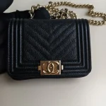 Chanel, Boy Belt Bag, , Black, Like New - Image 5