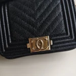 Chanel, Boy Belt Bag, , Black, Like New - Image 6