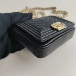 Chanel, Boy Belt Bag, , Black, Like New - Image 8