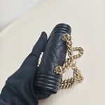 Chanel, Boy Belt Bag, , Black, Like New - Image 19