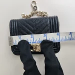 Chanel, Boy Belt Bag, , Black, Like New - Image 31