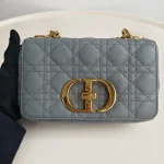 Dior, Caro Bag, Small, Gray, Very Very  Good - Image 4