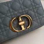 Dior, Caro Bag, Small, Gray, Very Very  Good - Image 6