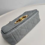 Dior, Caro Bag, Small, Gray, Very Very  Good - Image 10