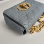 Dior, Caro Bag, Small, Gray, Very Very  Good - Image 14