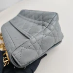 Dior, Caro Bag, Small, Gray, Very Very  Good - Image 17
