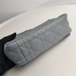 Dior, Caro Bag, Small, Gray, Very Very  Good - Image 19