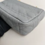 Dior, Caro Bag, Small, Gray, Very Very  Good - Image 20