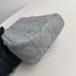 Dior, Caro Bag, Small, Gray, Very Very  Good - Image 21