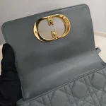 Dior, Caro Bag, Small, Gray, Very Very  Good - Image 25