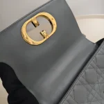 Dior, Caro Bag, Small, Gray, Very Very  Good - Image 26