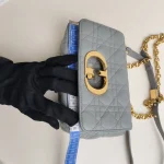 Dior, Caro Bag, Small, Gray, Very Very  Good - Image 40