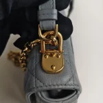 Dior, Caro Bag, Small, Gray, Very Very  Good - Image 46
