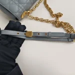 Dior, Caro Bag, Small, Gray, Very Very  Good - Image 49