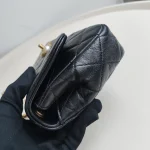 Chanel, Pearl Side Flap Bag , Mini, Black, Very Very  Good - Image 5