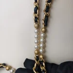 Chanel, Pearl Side Flap Bag , Mini, Black, Very Very  Good - Image 41