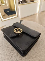 Gucci, Interlocking G Small Shoulder Bag, Small, Black, Very Good - Image 12