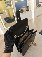 Gucci, Interlocking G Small Shoulder Bag, Small, Black, Very Good - Image 25