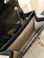 Gucci, Interlocking G Small Shoulder Bag, Small, Black, Very Good - Image 26