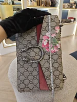 Gucci, Dionysus GG Supreme Blooms, Medium, Beige, Very Very  Good - Image 47