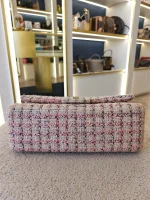 Chanel, Chanel Tweed Quilted 2.55 Reissue Flap Bag, , Pink, Very Very  Good - Image 7