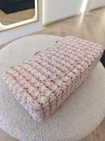 Chanel, Chanel Tweed Quilted 2.55 Reissue Flap Bag, , Pink, Very Very  Good - Image 12
