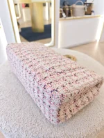 Chanel, Chanel Tweed Quilted 2.55 Reissue Flap Bag, , Pink, Very Very  Good - Image 15