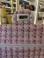 Chanel, Chanel Tweed Quilted 2.55 Reissue Flap Bag, , Pink, Very Very  Good - Image 24
