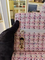 Chanel, Chanel Tweed Quilted 2.55 Reissue Flap Bag, , Pink, Very Very  Good - Image 25