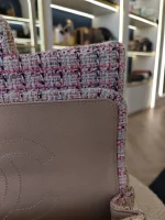 Chanel, Chanel Tweed Quilted 2.55 Reissue Flap Bag, , Pink, Very Very  Good - Image 30