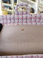 Chanel, Chanel Tweed Quilted 2.55 Reissue Flap Bag, , Pink, Very Very  Good - Image 31