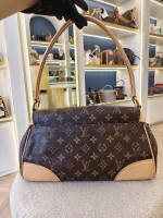 Louis Vuitton, Louis Vuitton Beverly MM Shoulder Bag, MM, Brown, Very Good - Image 4