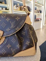 Louis Vuitton, Louis Vuitton Beverly MM Shoulder Bag, MM, Brown, Very Good - Image 6