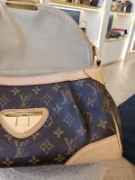 Louis Vuitton, Louis Vuitton Beverly MM Shoulder Bag, MM, Brown, Very Good - Image 32