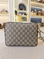 Gucci, Gucci Horsebit 1955 Small Camera Bag, Small, Beige, Very Very  Good - Image 6