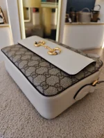 Gucci, Gucci Horsebit 1955 Small Camera Bag, Small, Beige, Very Very  Good - Image 13