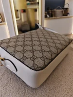 Gucci, Gucci Horsebit 1955 Small Camera Bag, Small, Beige, Very Very  Good - Image 15