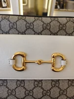 Gucci, Gucci Horsebit 1955 Small Camera Bag, Small, Beige, Very Very  Good - Image 21