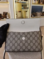 Gucci, Gucci Horsebit 1955 Small Camera Bag, Small, Beige, Very Very  Good - Image 24
