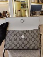 Gucci, Gucci Horsebit 1955 Small Camera Bag, Small, Beige, Very Very  Good - Image 25