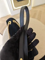 Gucci, Gucci Marmont Crystal Embellished Velvet Shoulder Bag, 26, Black, Very Very  Good - Image 42