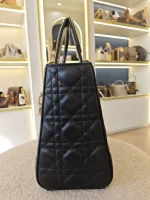 Dior, Lady Dior Medium, Medium, Black, Very Very  Good - Image 10