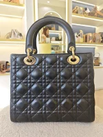 Dior, Lady Dior Medium, Medium, Black, Very Very  Good - Image 11