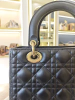Dior, Lady Dior Medium, Medium, Black, Very Very  Good - Image 13